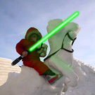 Com fer el Tauntaun i l'AT-AT de Star Wars amb neu?