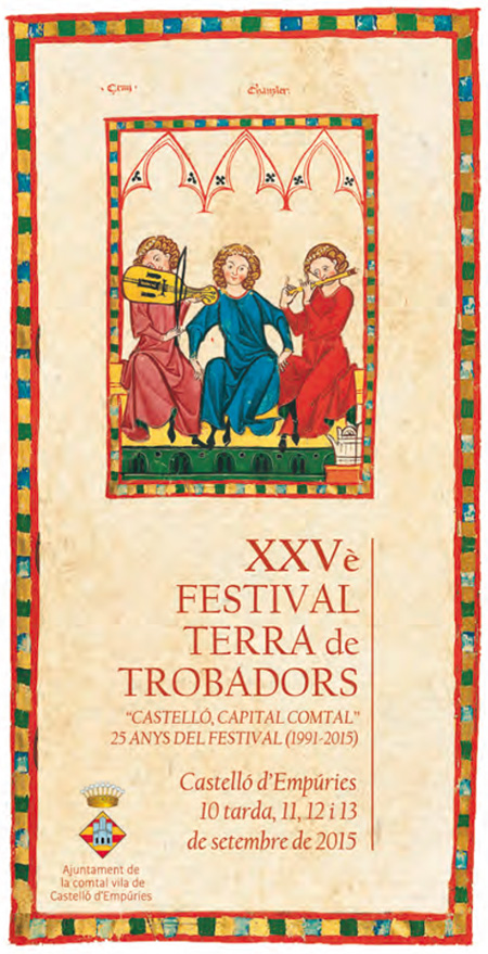 XXV Festival Medieval Terra de Trobadors a Castelló d'Empúries