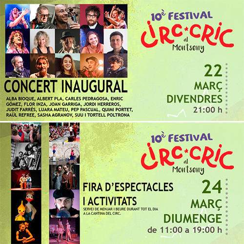 Arrenca el Festival Circ Cric al Montseny