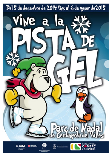 Pista de gel i Parc de Nadal a Cerdanyola
