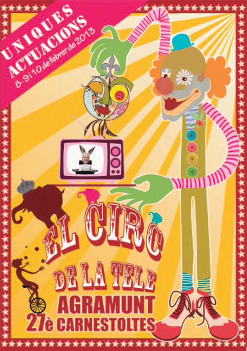 Carnaval d'Agramunt 'El Circ de la Tele'