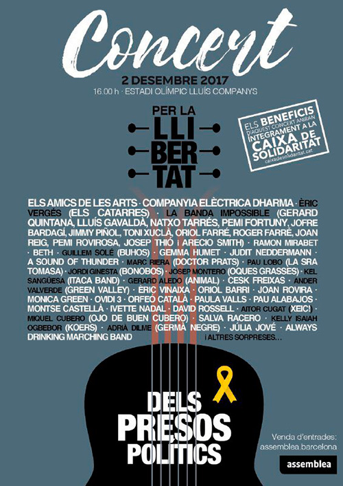 Concert per la llibertat dels presos polítics