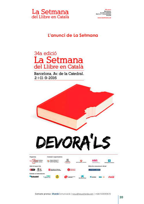 34a Setmana del Llibre en Català a Barcelona