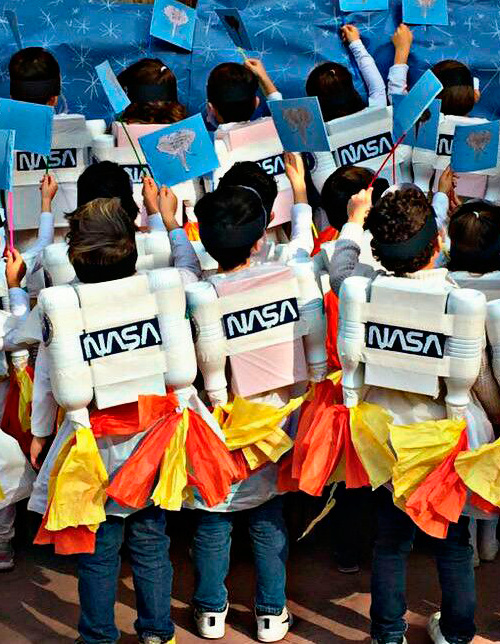 Disfressa d'astronauta