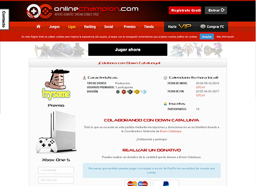 El videojoc solidari que recapta fons per Down Catalunya