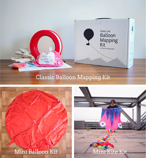 Kit educatiu per a fer fotografies aèries amb globus i estels