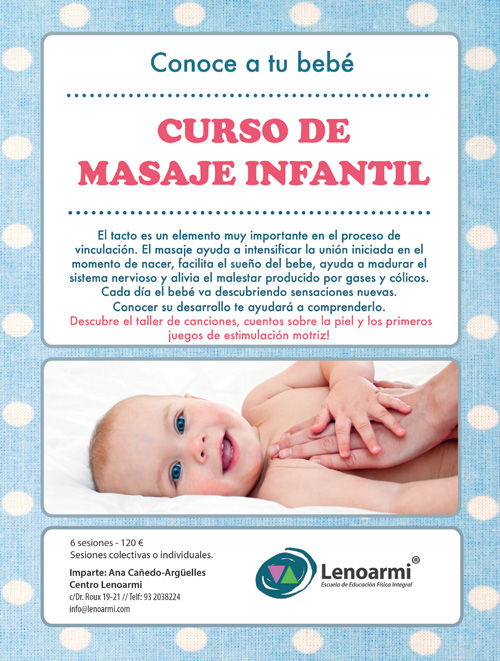 Curs de massatge infantil a Lenoarmi