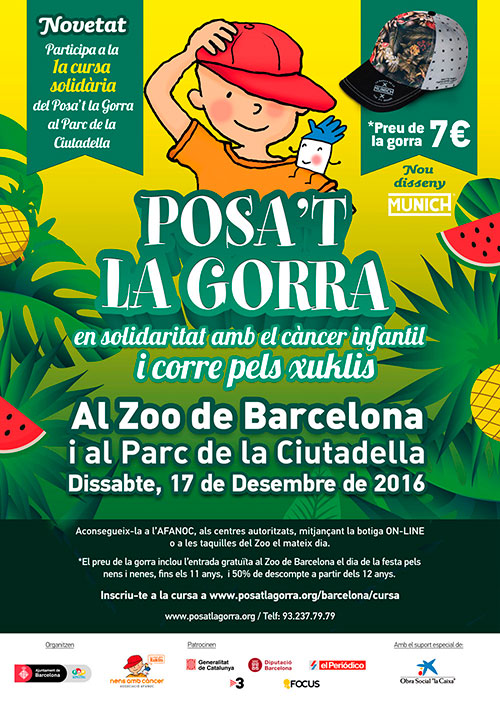 Posa't la gorra en solidaritat amb el càncer infantil