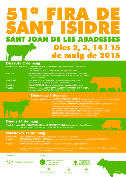 LI Fira de Sant Isidre a Sant Joan de les Abadesses