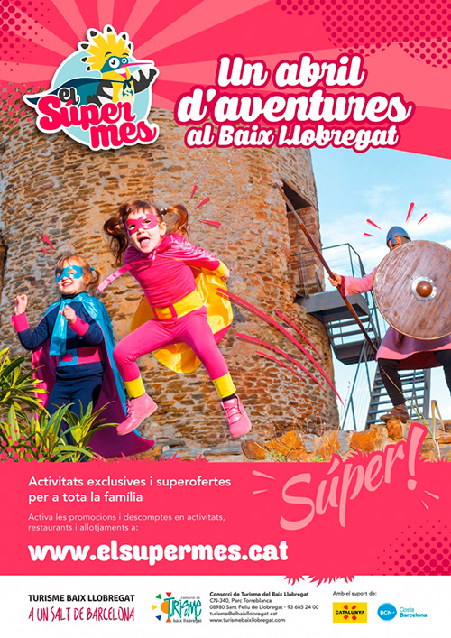 El Súper Mes, un abril d'aventures al Baix Llobregat