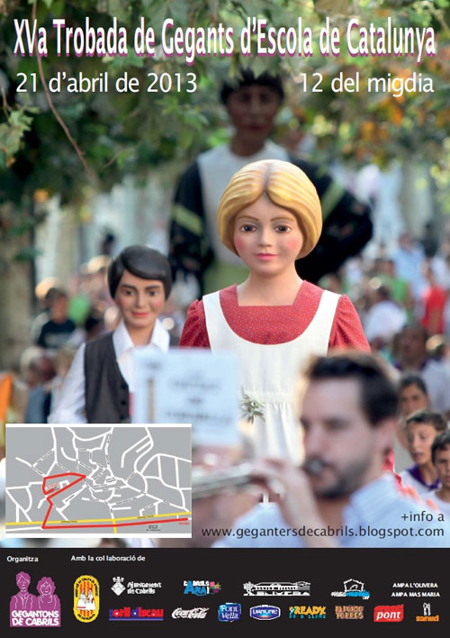 XV Trobada de Gegants d'Escola de Catalunya