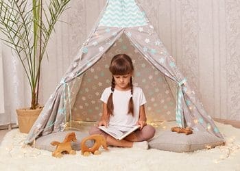 El tipi, un espai de diversió i aprenentatge per a nens