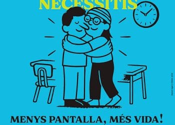 El Departament d’Educació publica una guia amb consells per a famílies sobre la gestió de pantalles i dispositius digitals