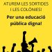 Docents amenacen amb aturar colònies escolars