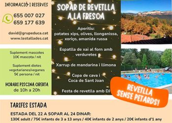 Revetlla de Sant Joan 2026 a Les Tallades
