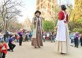 Cercavila Gegant a la Sagrada Família