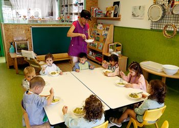Ampliació de la regulació de menús saludables a les escoles infantils de 0 a 3 anys